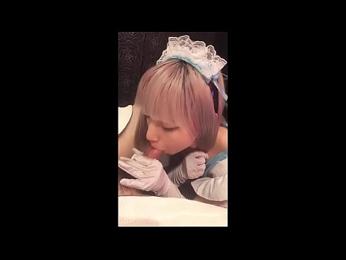 ❤️ Idolo giapponese [mayuka], costume da cameriera francese, parte 1, pompino e masturbazione con lozione ❤ Video porno à noi ﹏