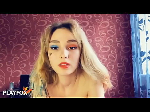 ❤️ L'occhiali magichi di realtà virtuale m'hà datu sessu cù Harley Quinn ❤ Video porno à noi ﹏